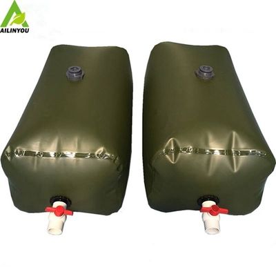 Flexible and portable plastic water tank 200 liter
