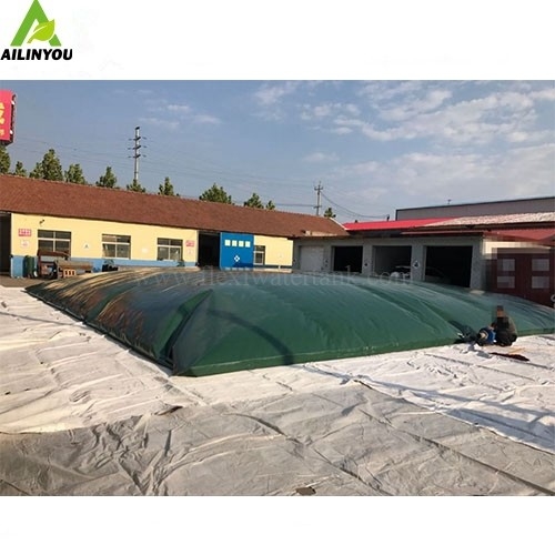 China Factory Supply PVC Collapsible Rectangular Water Storage Tank 100m3
