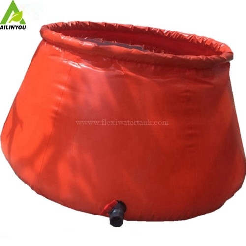 Ailinyou Hot Sale Self- Supporting Onion Water Storage Bladder Tank 2500L for national fire