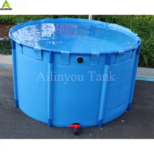 Multi Size Round Fish Tank PVC Fish Tank Farm Plastic Tanks For Fish Farming