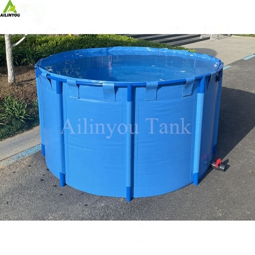 Multi Size Round Fish Tank PVC Fish Tank Farm Plastic Tanks For Fish Farming