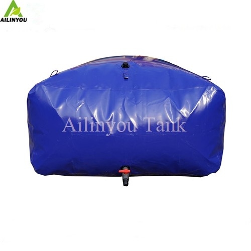Factory Price Soft 1000L 2000L 3000L 5000L Collapsible PVC Pillow Flexible Rain Water Tank For Garden