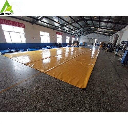 High Quality  Water Chemical  Storage  Tank 5 Tons  1.5 mm  Thickness 50000L  Tarpaulin  Pillow Flexible Water Storage