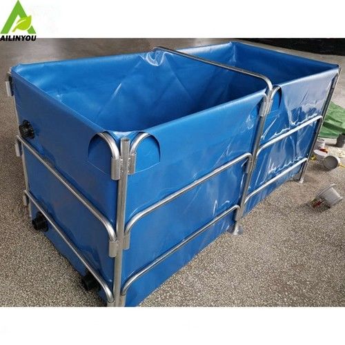 Factory Direct Sale PVC Tarpaulin Water Tank for Fish and Irrigation 1m3~1000m3