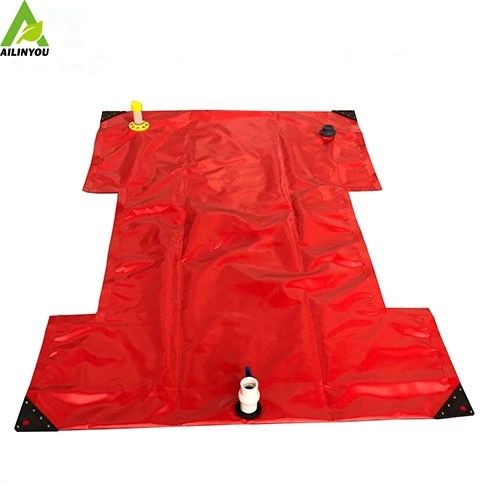Hot Sale 1000 gallon Agricuture use collapsible water tank PVC plastic flexible water storage bladder tank