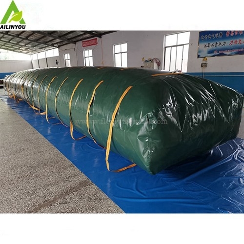 Chongqing Ailinyou Wholesale Portable Water Tank Flexible Water Bladder Rain Water Tank 100m3