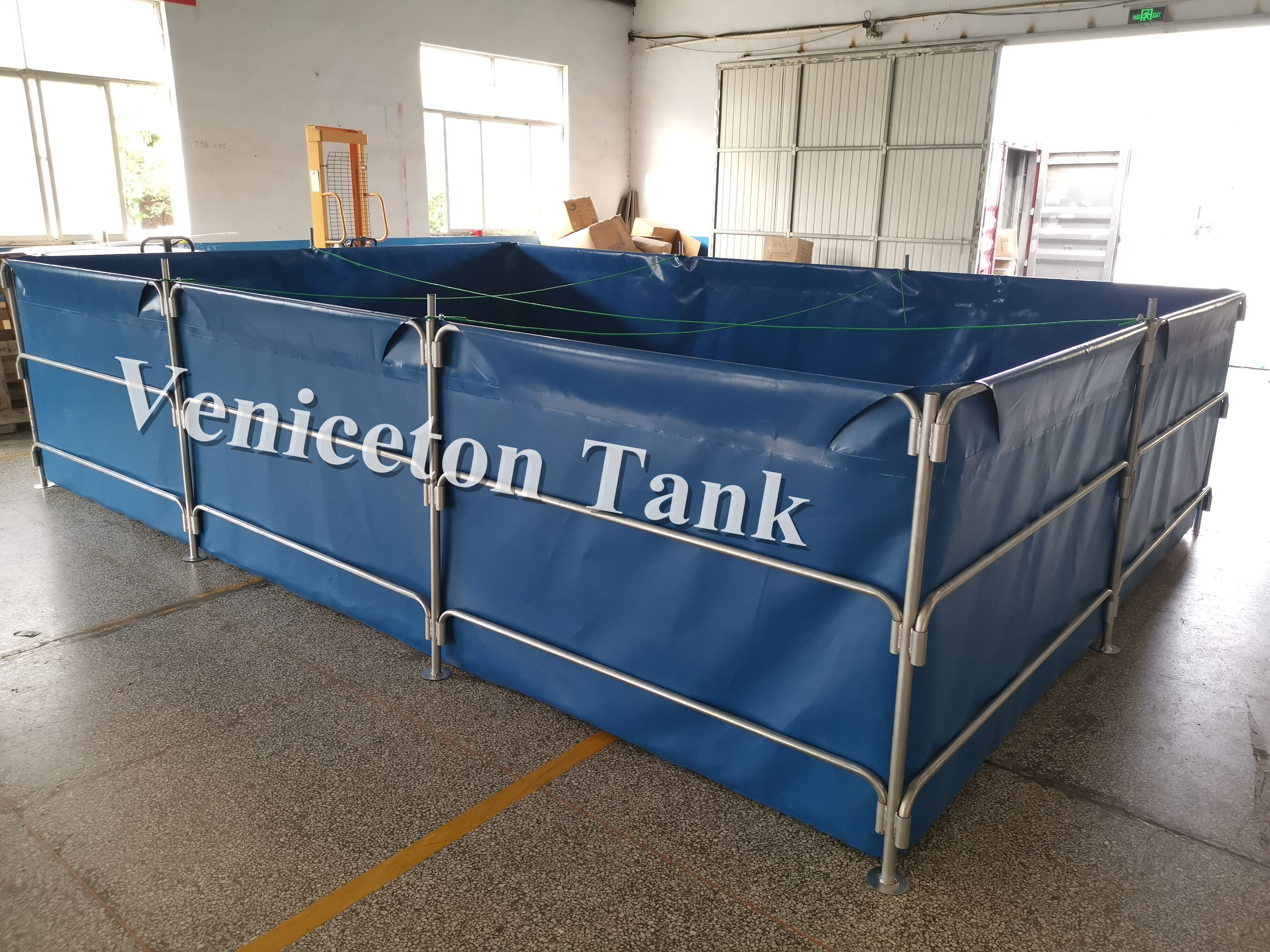 Veniceton High quality 20000Litres foldable fish ponds pvc fish farming