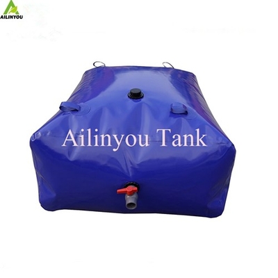 Protect Corner and Low Maintenance Flexible Water Storage Tank 0.7-1.5mm Thick