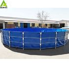 Steel Frame custom Fish farming Tank supplier