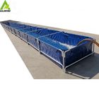Factory Customized PVC Canvas Fish Tank Tarpaulin Fish Farming Transparent Canvas Outdoor Fish Pond supplier