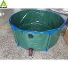 good quality double-deck pvc round fish tank, indoor lobster farming for sale supplier