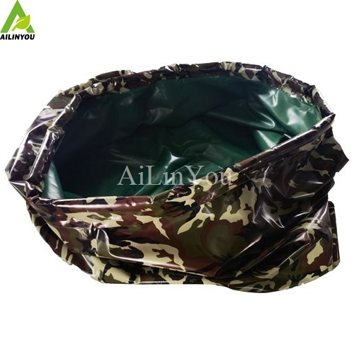 Fast Availability Anti-uv Folding Collapsible Inflatable PVC Onion Shape Water Tank Onion Tank