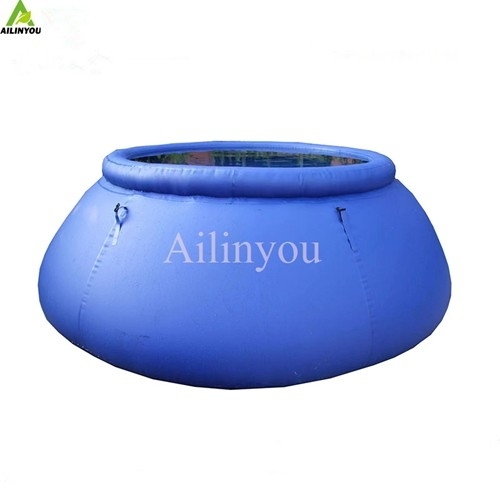 Ailinyou  Hot Sale Firefighting Onion Tanks Open top  Collapsible Pvc Onion Shape Water Tank 50L ~500,000 Litre