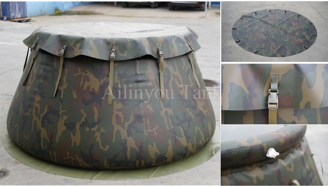 Ailinyou  Hot Sale Firefighting Onion Tanks Open top  Collapsible Pvc Onion Shape Water Tank 50L ~500,000 Litre