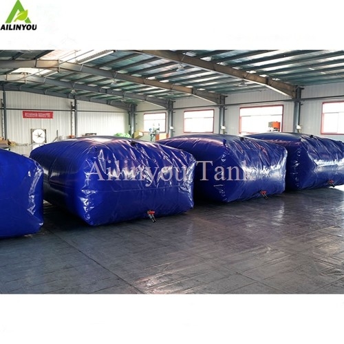 Chongqing Ailinyou  High Quality Foldable  PVC Water Storage Bladder for Garden Irrigation 0.5m3 ~1000m3