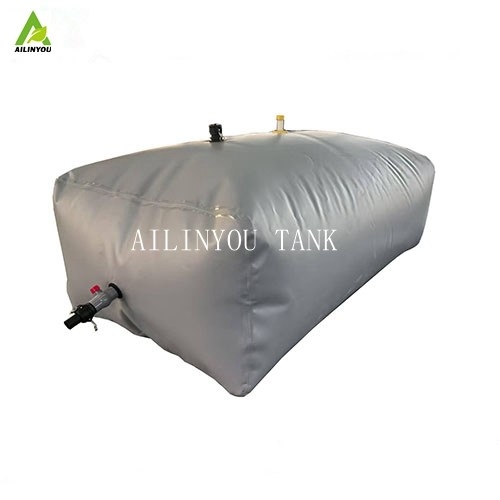 Good  Quality Pvc Coated Tarpaulin Material Inflatable Pillow or Rectangular  Drinking Water Storage Bladder Tanks