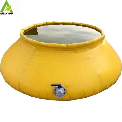 500 Gallon Onion Water Storage Tank Collapsible Fire Water tank  2000L Food Grade Open Tank