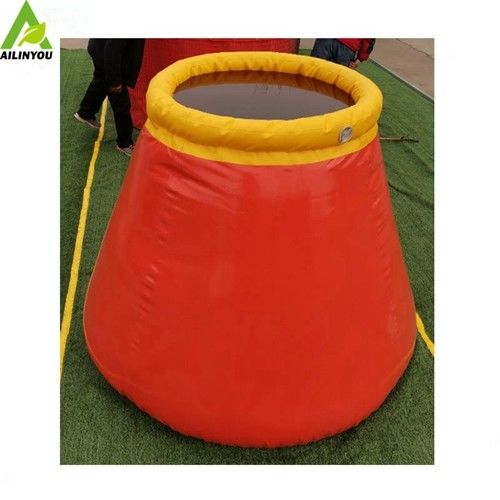 Self-Supporting Frameless portable Water storage Tank for water Treatment