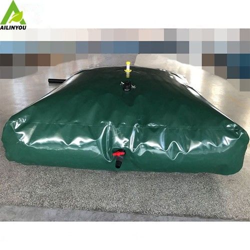 Collapsible Water Tanks  Soft 5000L Pvc Water Bladders Tanks For Farm Garden Irrigation supplier
