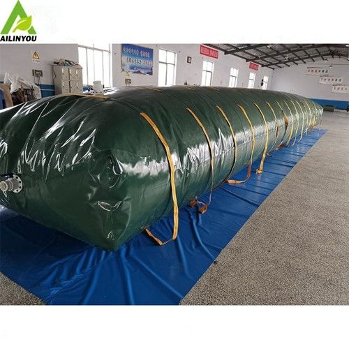 200m3 Large Capacity Collapsible Pvc Pillow Water Storage Bladder Tanks Foldable Pillow Water Tank  Irrigation Water Tan