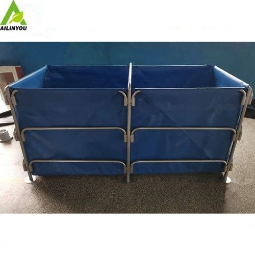 Collapsible Folding Custom made Square Fish Farming Tank and Swimming Pool