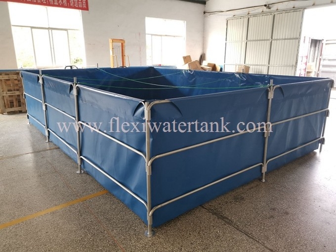 Collapsible Shrimp Tank for Indoor Shrimp Farm Biofloc Automatic Hydroponics System Tanks
