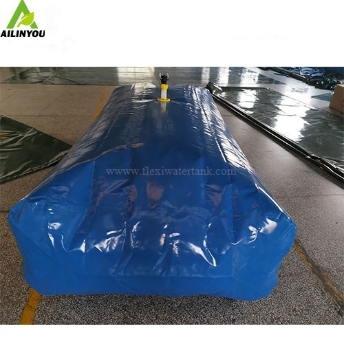 Capacity 100000 liter collapsible flexible water storage bladder fuel gas tank for sale